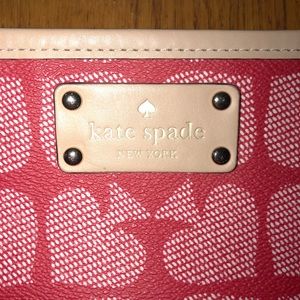 Beautiful Red Patterned Kate Spade Mini Bag